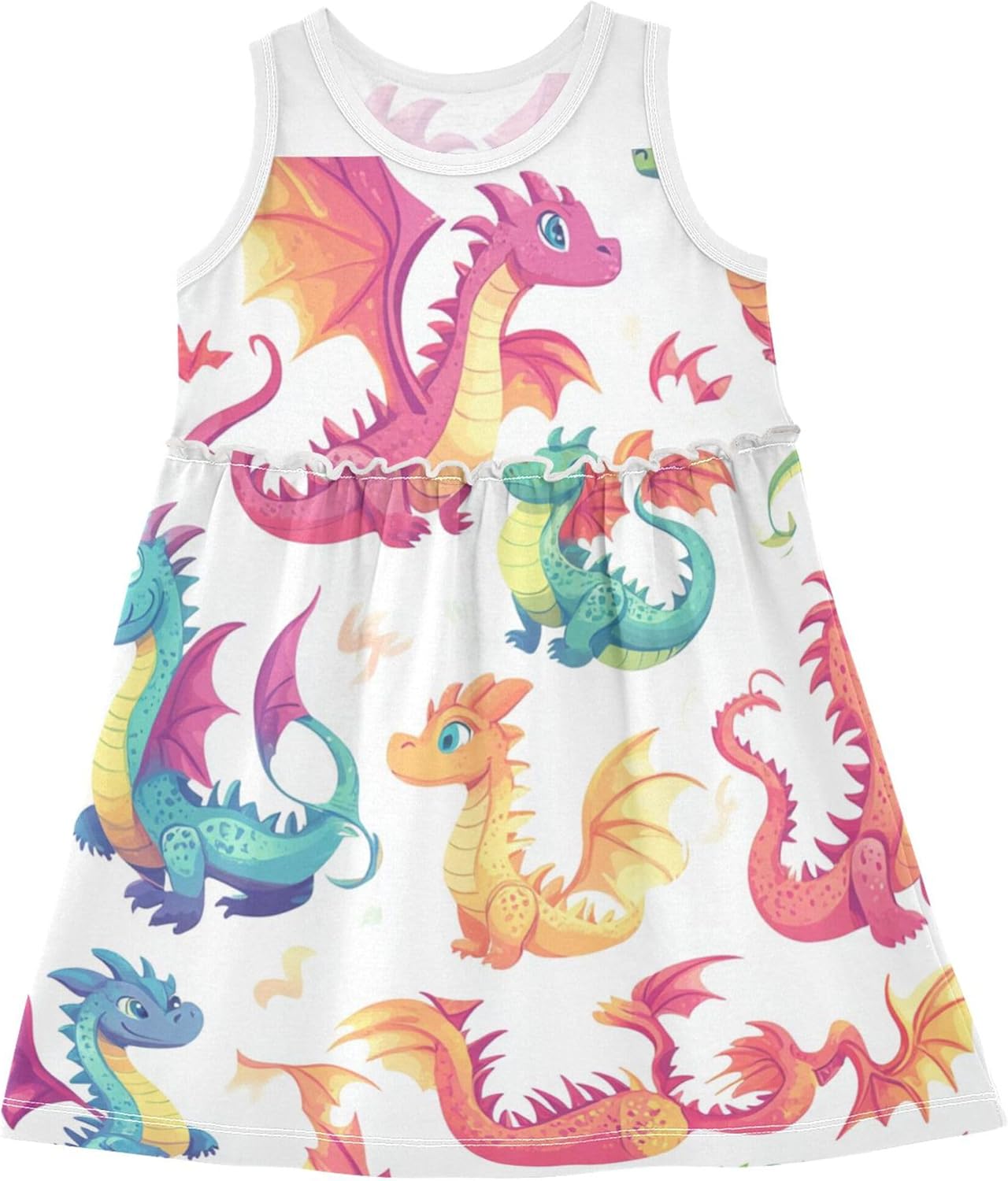 サマーガールドレス コットンドレス ノースリーブ 幼児服