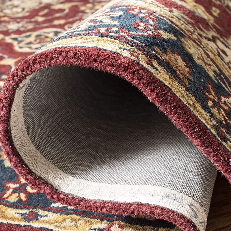 Image of Embossed Handmade GH Wool Thick Geometrical Carpet is a Stylish and Practical Addition to Any Living Room 10X13