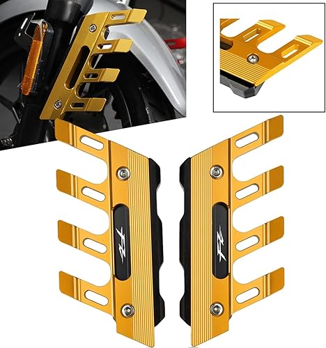 Miniatura 4 de TCHAU Protectores de horquilla delantera para motocicleta, guardabarros delantero CNC, protección lateral, guardabarros, accesorios para Yamaha FZ