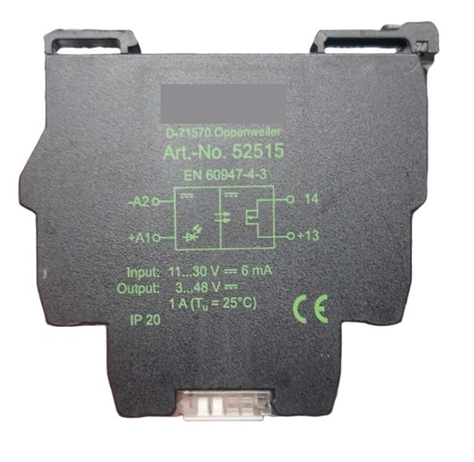 52515 Miro,TR,24VDC,SK,4P LC in: 30 VDC - out: 48 VDC / 1 A MODULO OPTO-ACCOPPIATORE