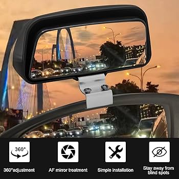 Amazon | X-STYLE 車 サイドミラー 補助ミラー ドアミラー 110mm