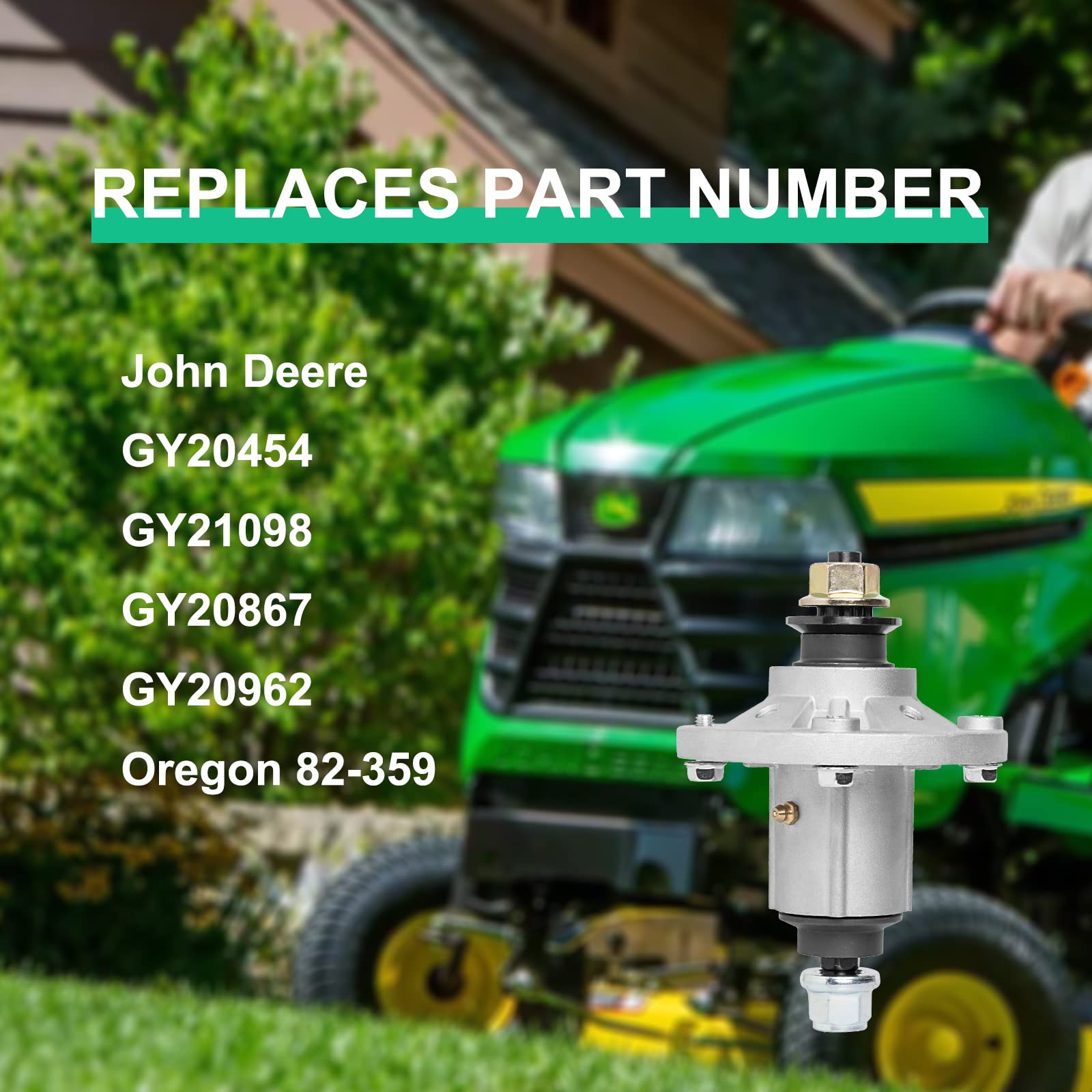 Spindle Assembly for John Deere Mower Replaces GY20454 GY20962