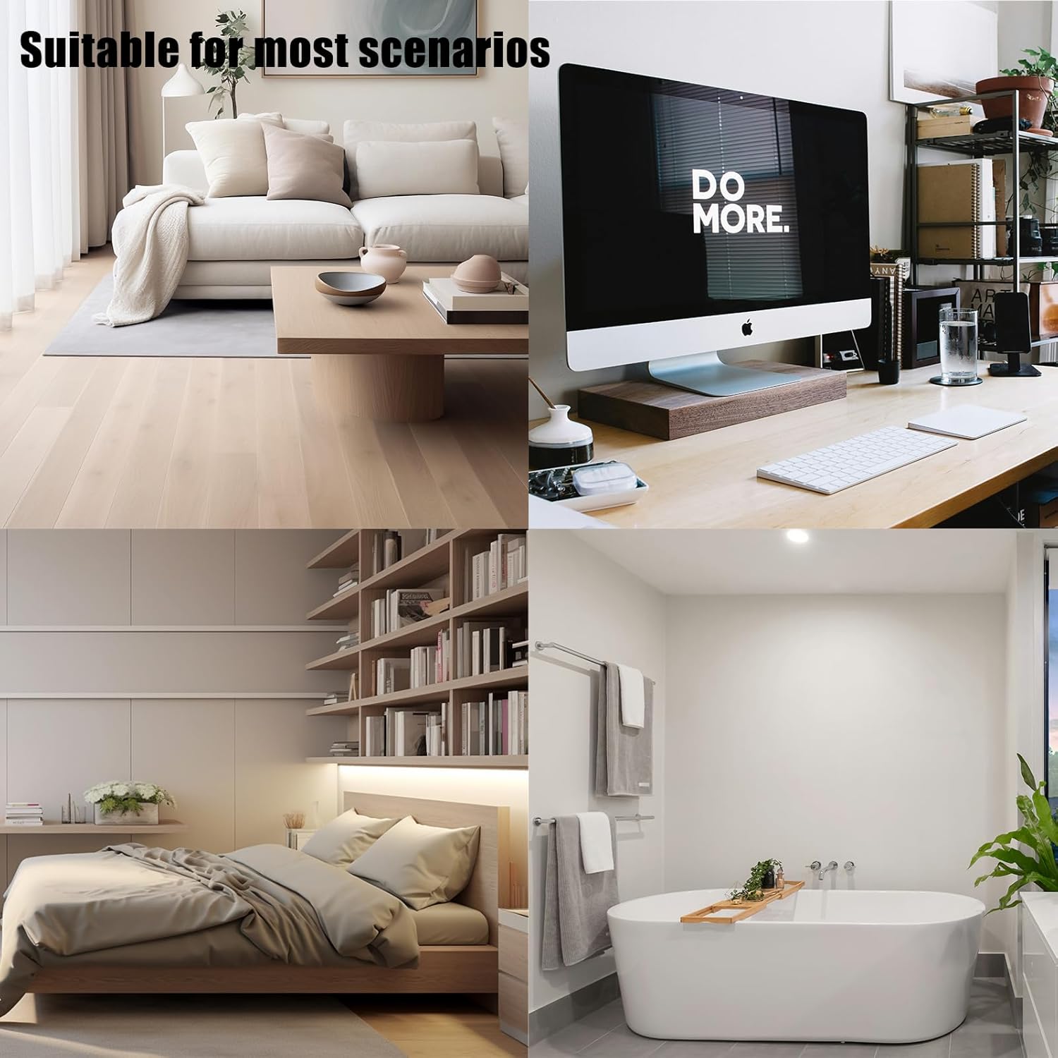 GLENMEARL Slipper Socks for Women, 2 Pair Slipper Socks with Grips for Woman, Non Slip Soft Sole Winter Bedroom Cozy Sock Indoor Home Slippers - Image 6