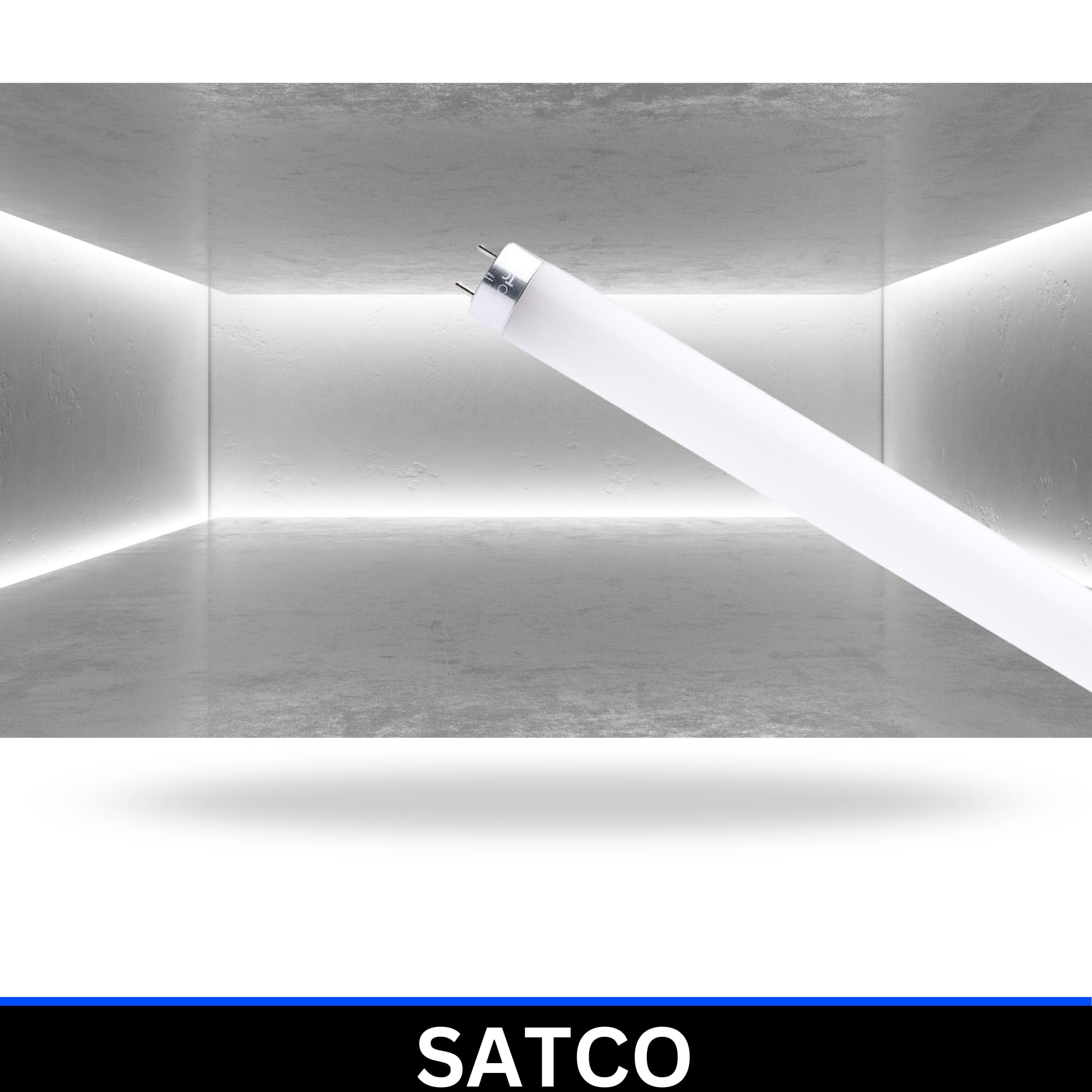 Satco S49936R1 4FT T8 LED Tube Light, 11W Type A, 1800