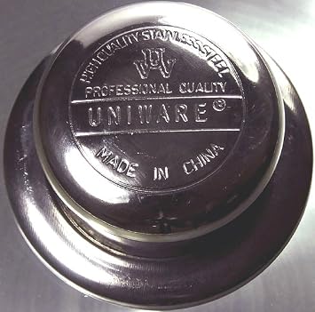 Uniware Aluminum Heavy Gauge Caldero With Aluminum Lid,Silver, Small