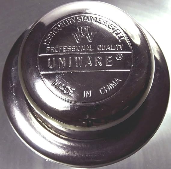 Uniware Aluminum Heavy Gauge Caldero With Aluminum Lid,Silver, Small