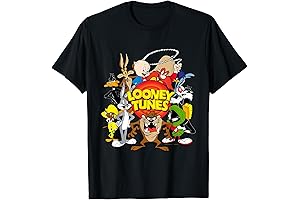 Looney Tunes Character Group T-Shirt: A Timeless Classic for Animation Enthusiasts