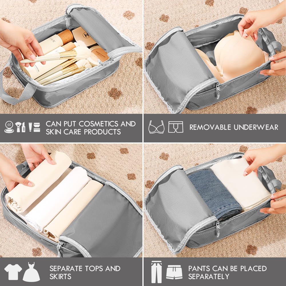 Bansga Organiseurs De Bagage Sacs Rangement De Valise Voyage