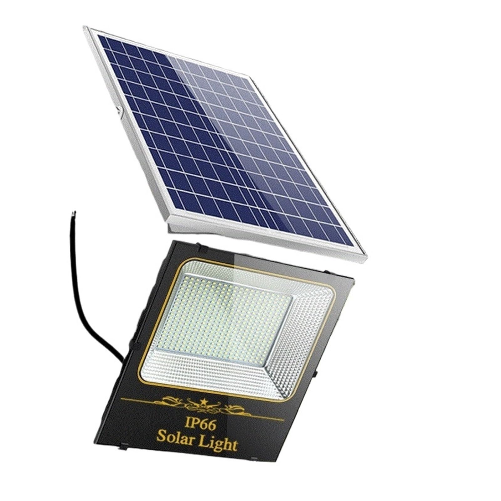 LNHHG Solar Flood Light LED Solar Light 2000W Street Wall SolarLED Flood Lamp Outdoor Remote Control Waterproof For Garden Path Landscape Spotlight for Garden Driveway Garage Patio