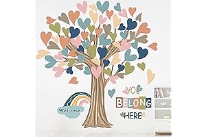 Classroom Tree Bulletin Board Decorations: You Belong Here
