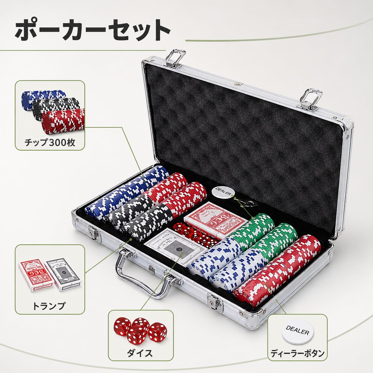 Amazon | XIAXIN ルーレット プレイマット レーキ セット チップ 300枚