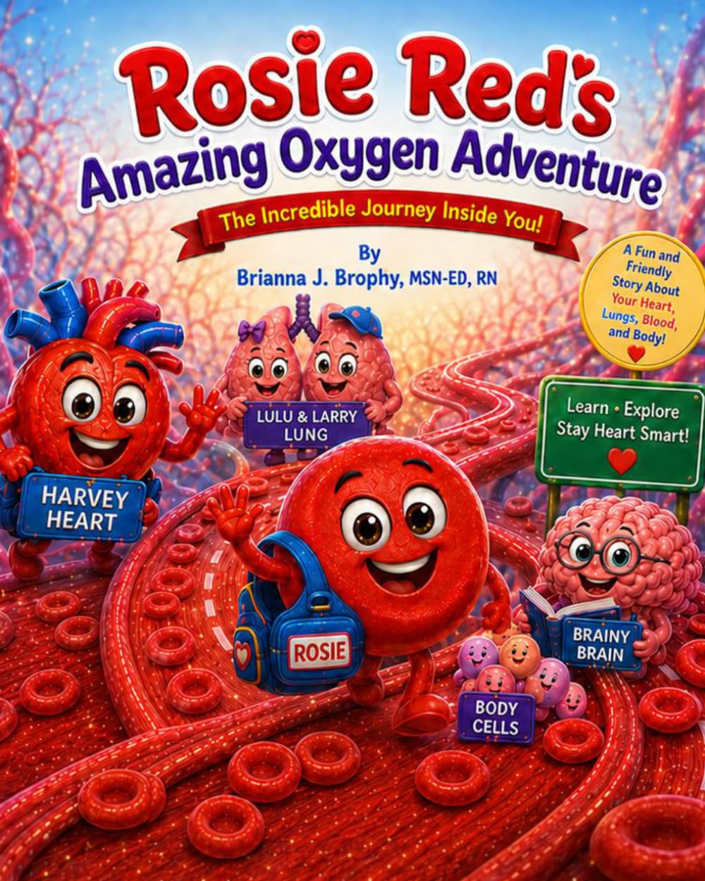 Rosie Red's Amazing Oxygen Adventure: The Incredible Journey Inside You
