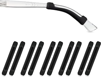 Pilotfish Silicone Temple Tips Glasses Holder, Sunglasses Retainer Ear Grip, Anti-Slip Eyeglass Holder 5 pairs