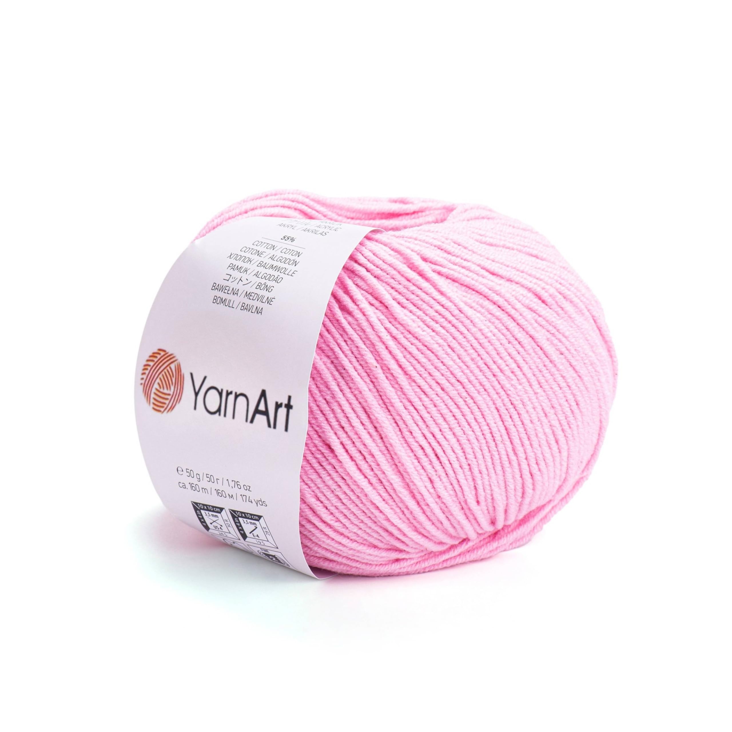 Amazon | YarnArt 綿混あみぐるみ糸 – 編み物・かぎ針編み用コットン