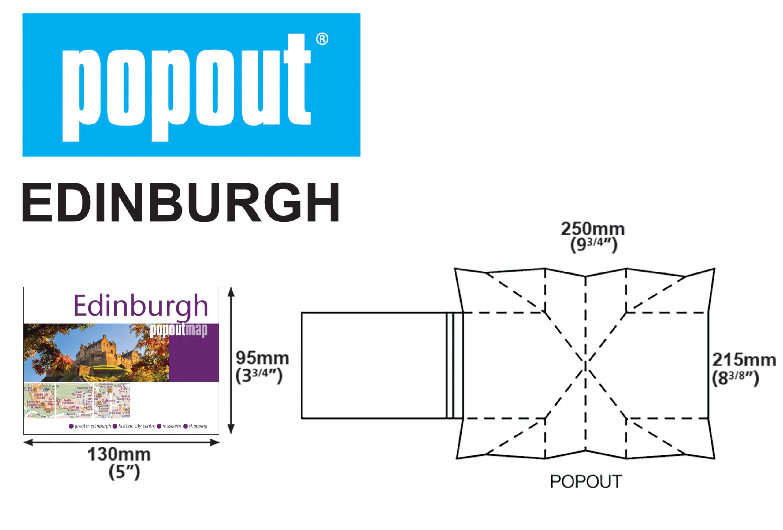 Edinburgh Single: Popout Map