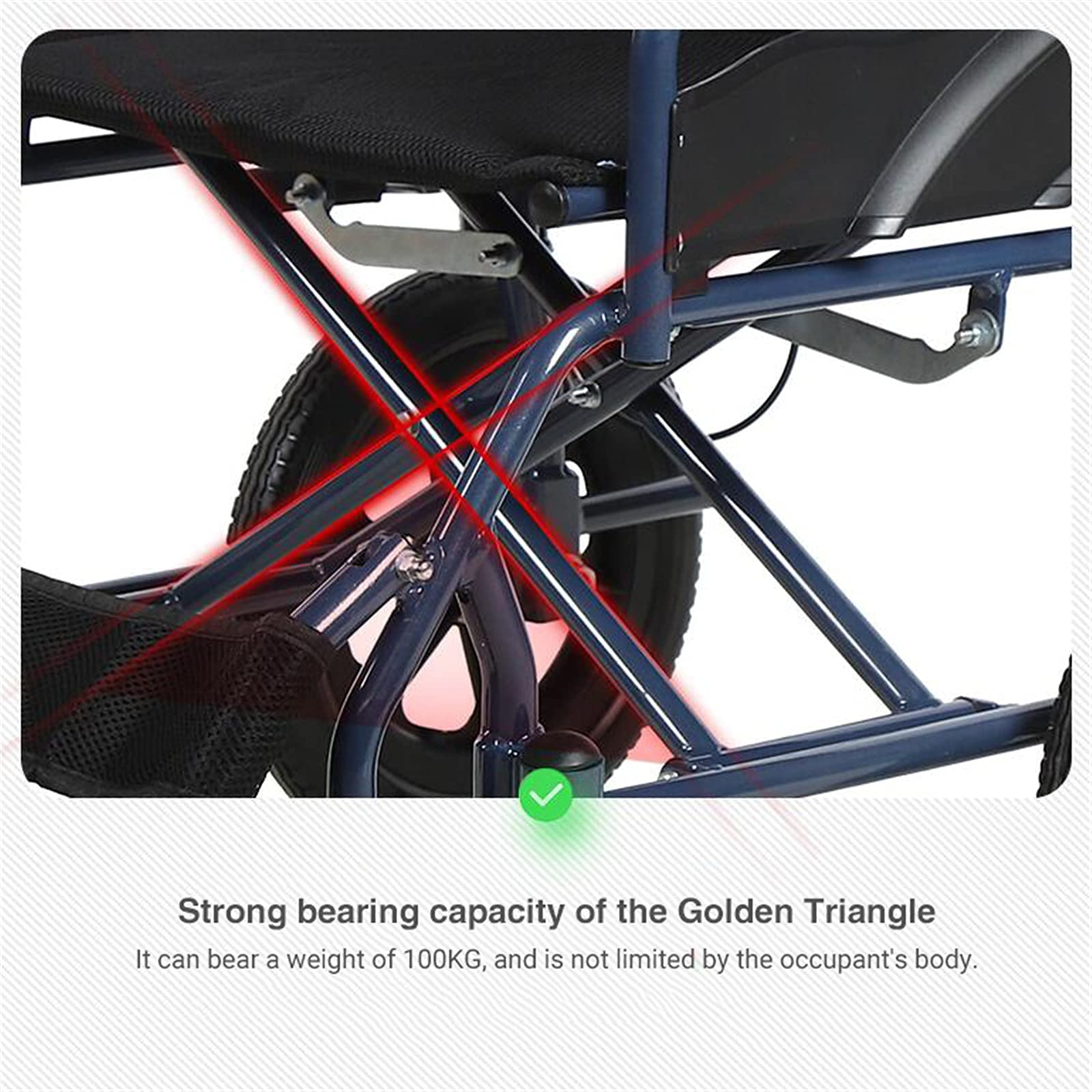 Sillas de ruedas Sillas de ruedas plegables, sillas de ruedas autopropulsadas Silla de ruedas de tránsito plegable de aluminio súper liviana con asiento extra ancho de 20 pulgadas, scooter de movili