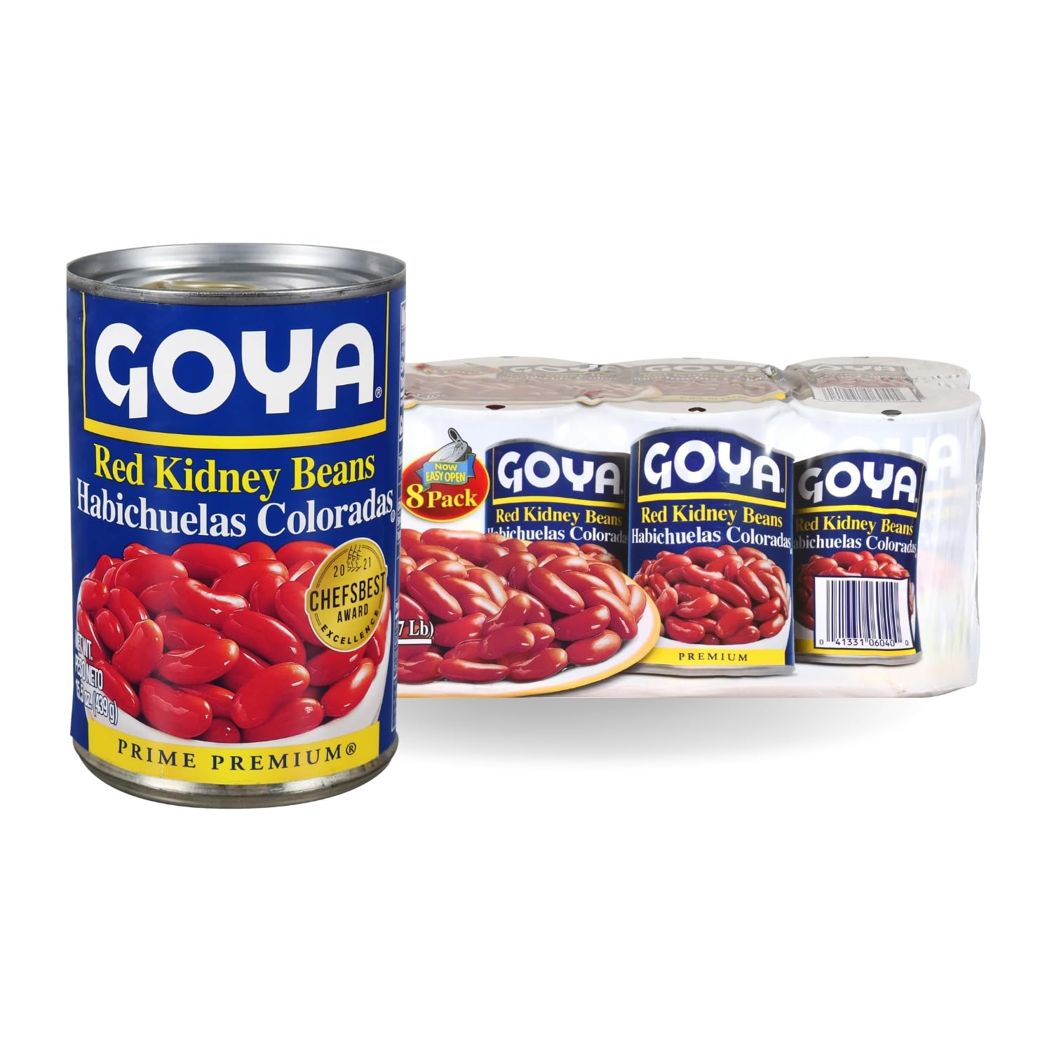 Goya Foods Red Kidney Beans, 15.5 Ounce (Pack of 8)