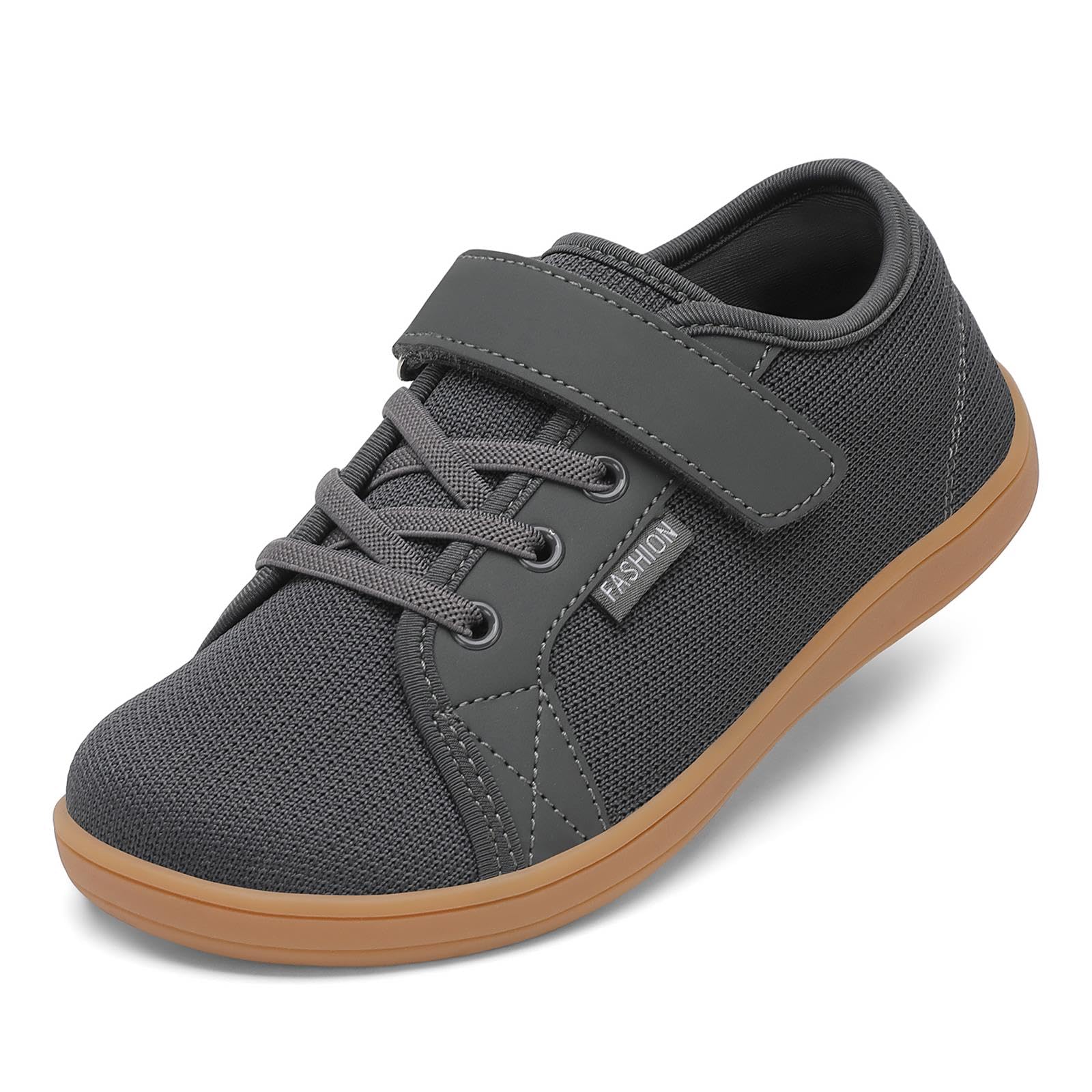 TIKVAW Kids Barefoot Shoes Wide Toe Box Walking Sneakers for Boys &amp; Girls