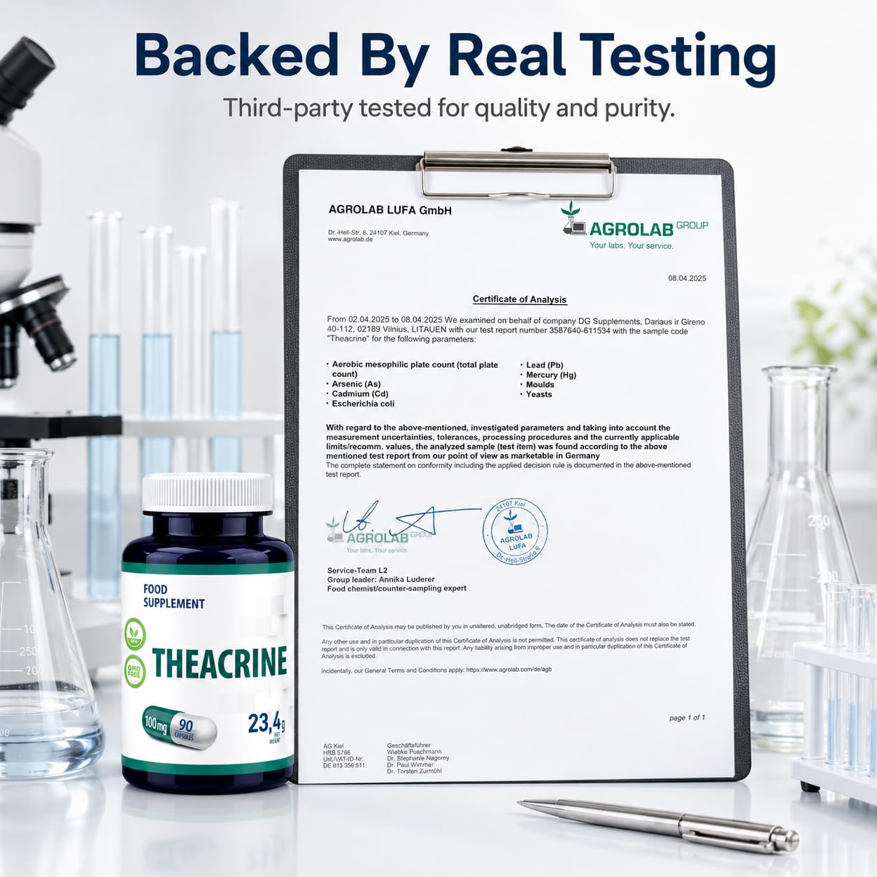 Hepatica Théacrine 100 mg | 90 Gélules Véganes | Réserve 3 Mois | Ingrédient Unique | GMP & laboratoire indépendant
