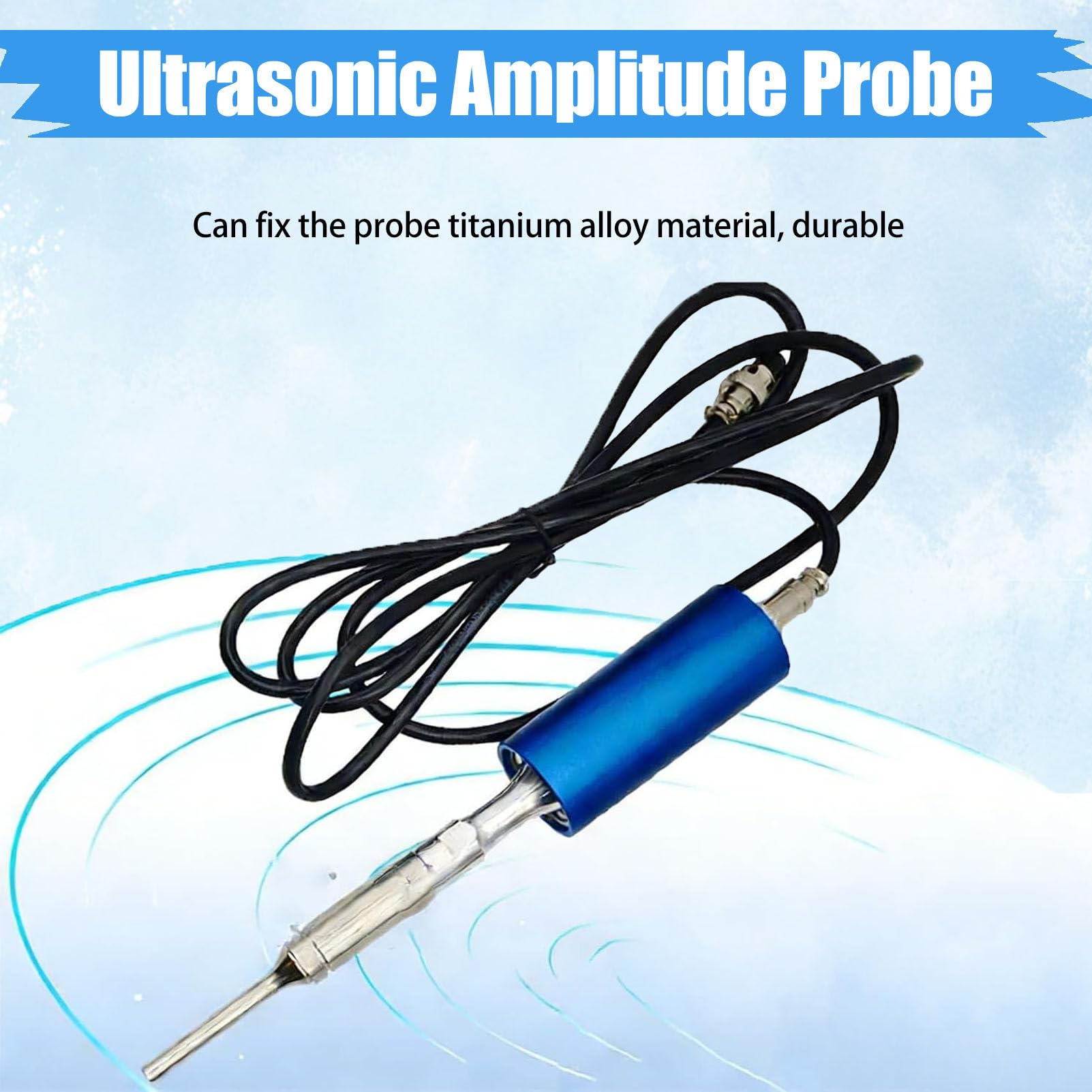 Handgeführter Ultraschall-Prozessor 800 W, Digitaler Zellaufschluss-Mixer Mit Timer (1 S–99 H) Und 2 Betriebsmodi, Für Die Emulgierung Und Dispersion Von Flüssigkeiten Im Labor 4mmprobe