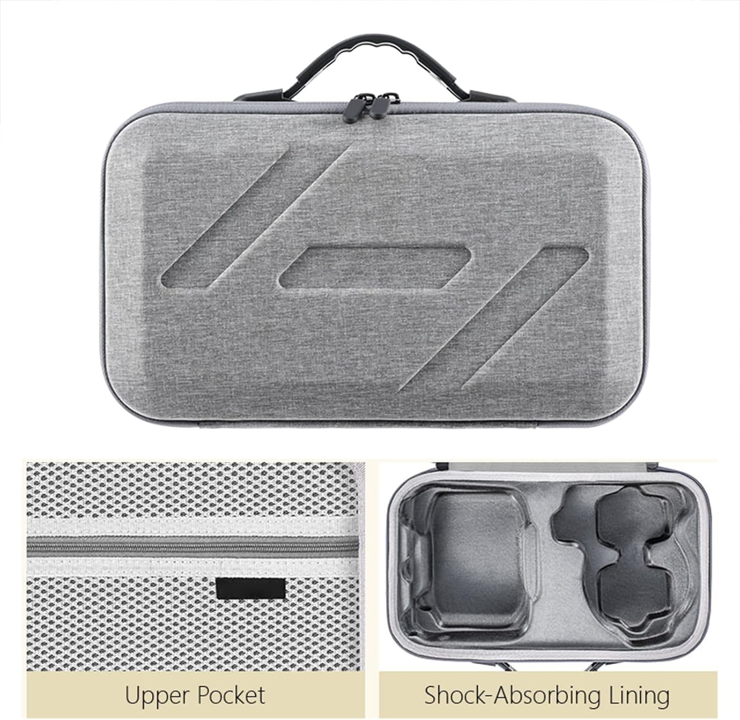 Fly More Drones用ポータブルキャリーケース ショルダーストラップとハンドルアクセサリー付き