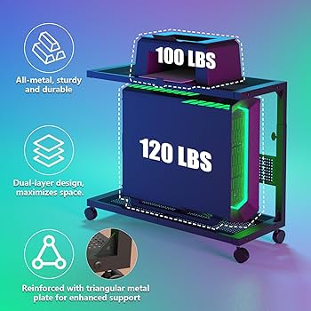 Amazon.com: Moricher Computer Tower Stand - Height