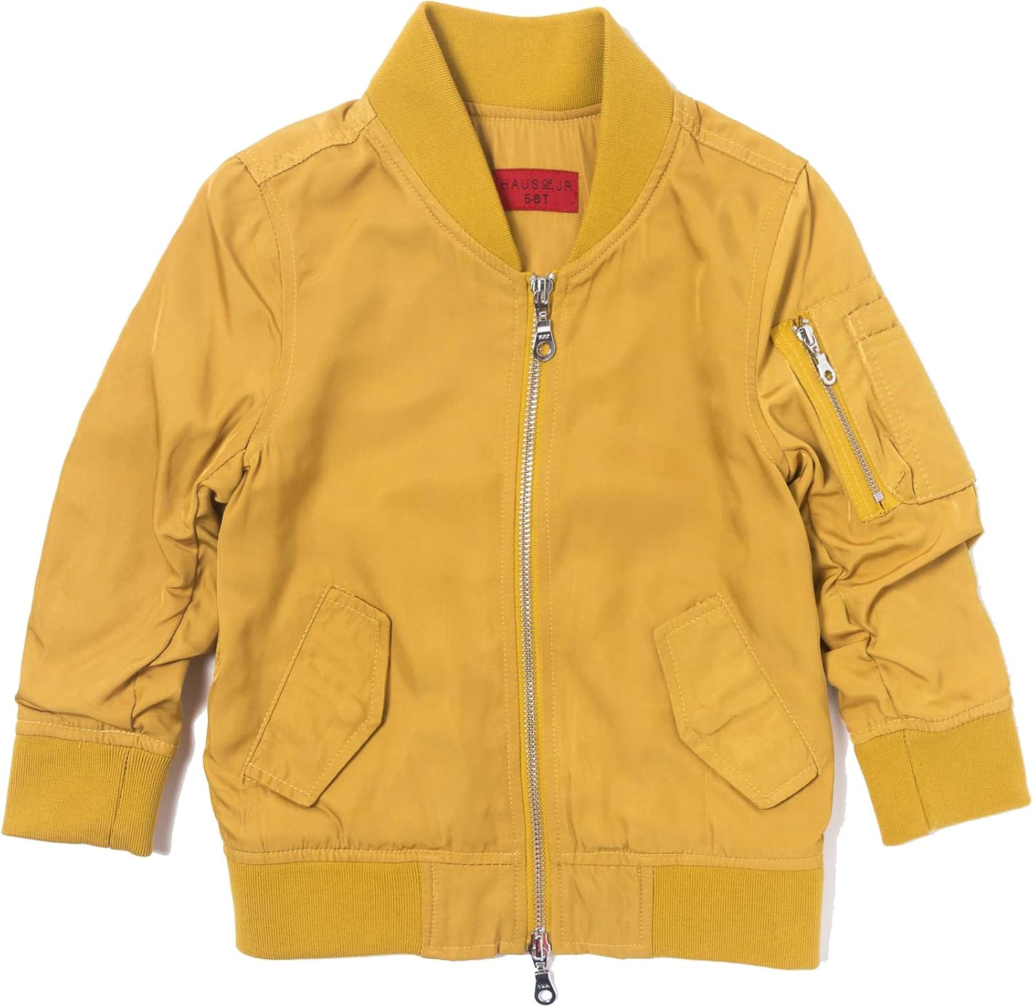 Mustard yellow bomber jacket Clearance