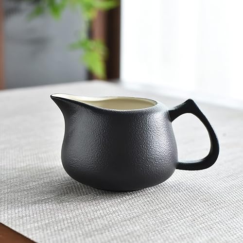 Miniatura 5 de Juego de té chino con bote de té, juego de té japonés con 4 tazas de té, viajes, hogar, al aire libre, oficina, picnic, negocios (Tiliang 4 tazas)