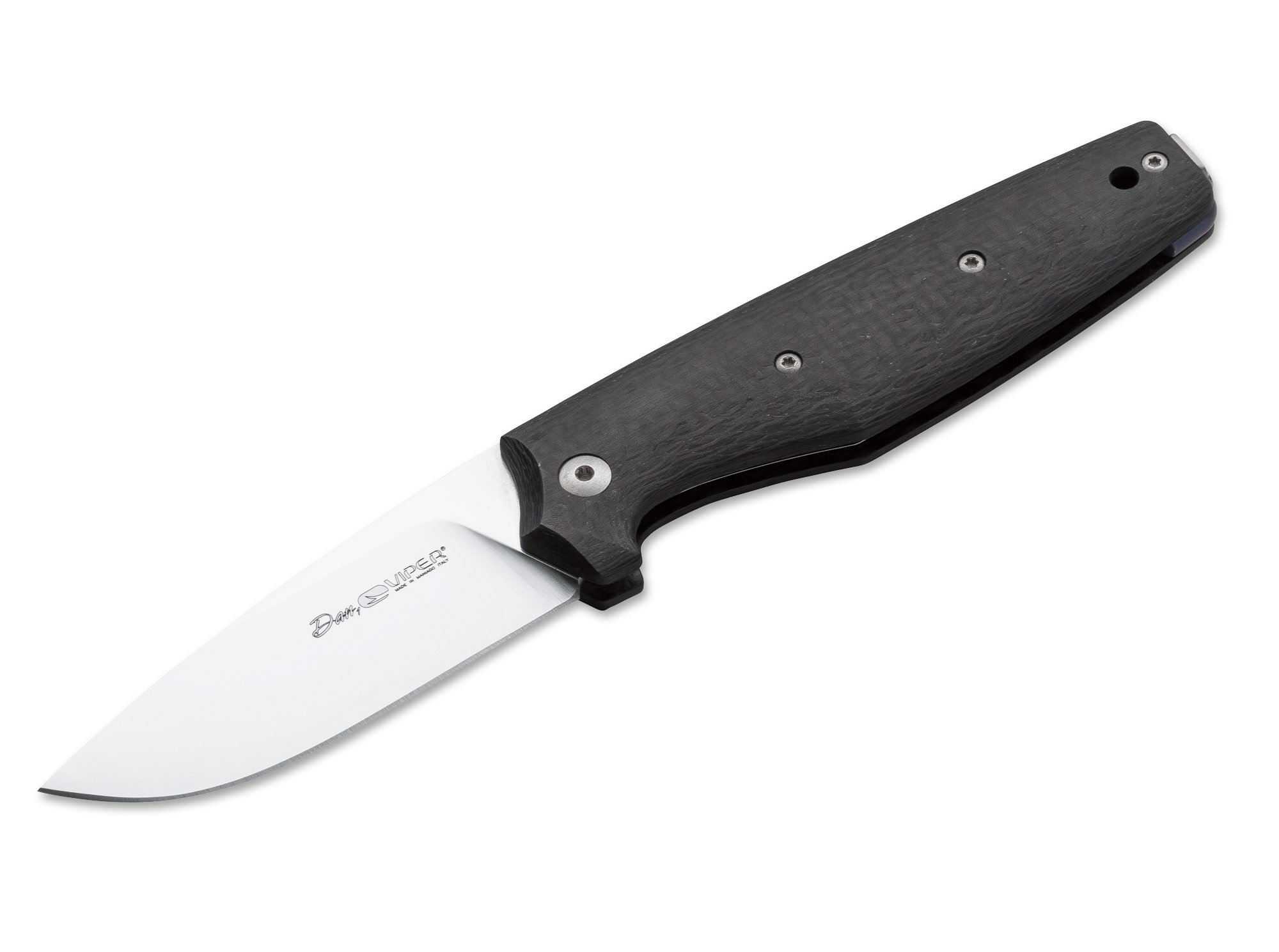 Böker Messer Viper Dan1 Carbon 7.3 cm, 01VP193