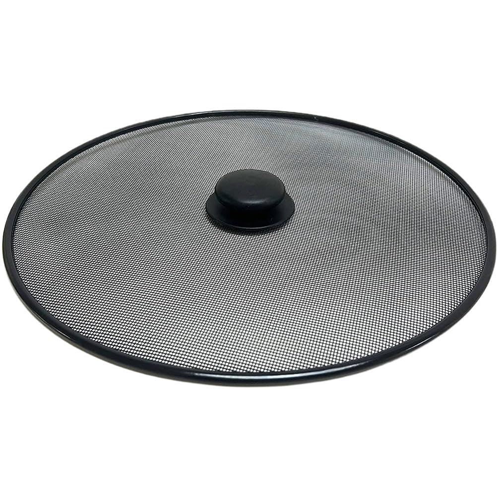 Photo 1 of Amosfun 11.41 Inch Oil Splash Guard Splatter Screen for Frying Pan and Pot Mesh Cover Grease Splatter Shield Kitchen Cooking Accessory