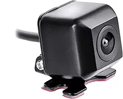 NVX XCADJ1 Menor câmera de backup universal de metal do mundo – Mini câmera de backup de metal à prova d'água de alta resolução de 170°