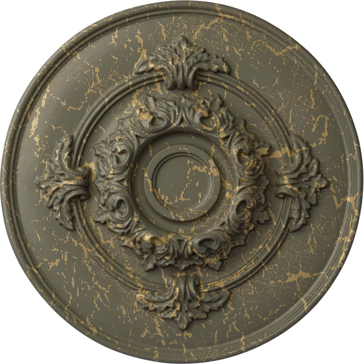 Médaillon de plafond Monique pour sublimer le lustre de votre salon chic