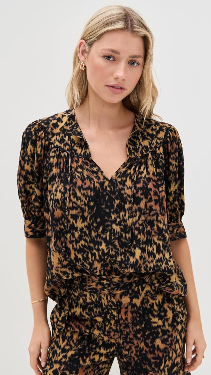 Ulla Johnson Women's Blaire Short Sleeve Blouse - Image 2