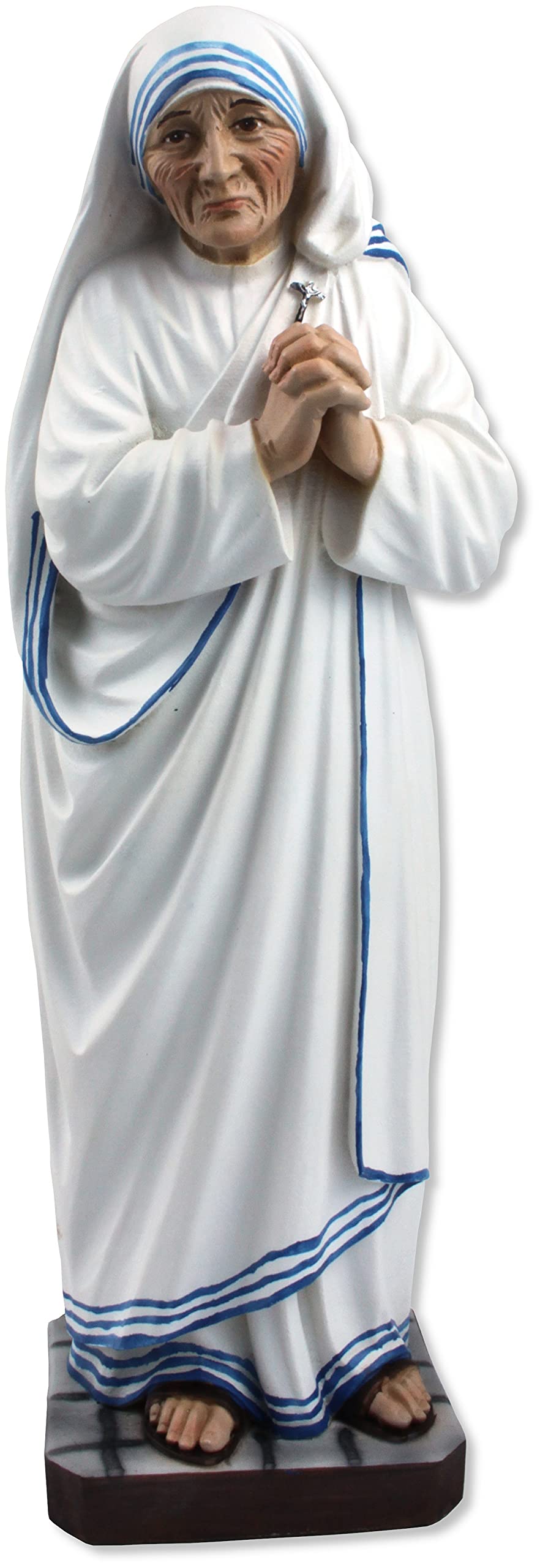 Proposte Religiose Statue of Saint Mother Teresa of Calcutta in Resin - 30 cm - Made in Italy