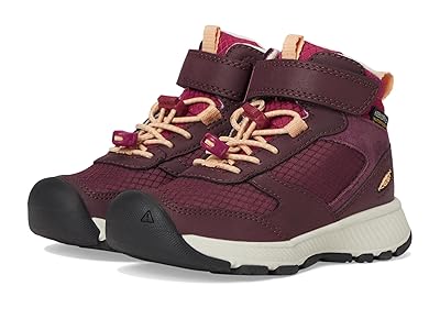 KEEN Kids Skua Durable Easy On Comfortable Waterproof (Toddler/Little Kid) Kids Shoes Fig/Peach Fuzz