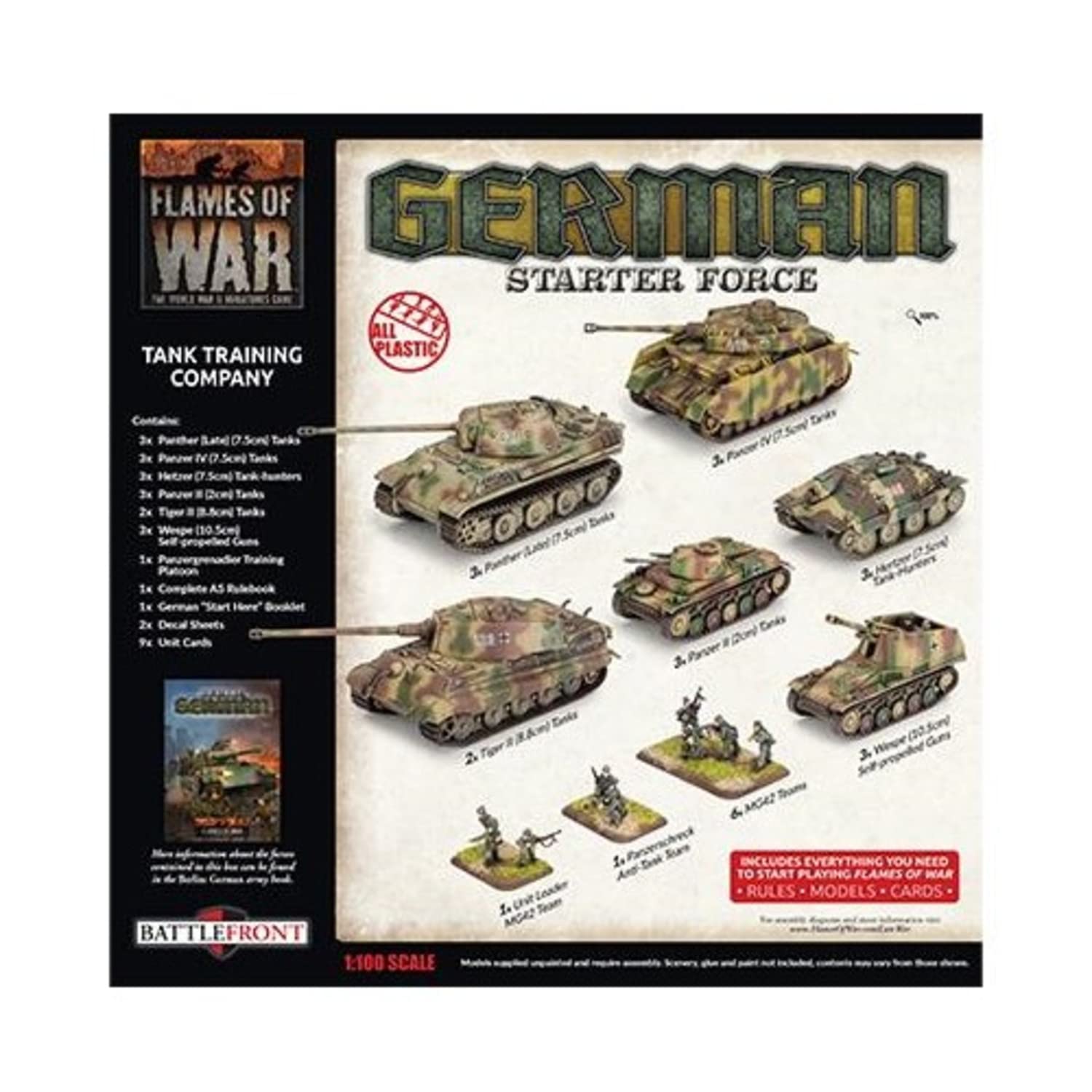 German Tank Training Company (Plastic)
