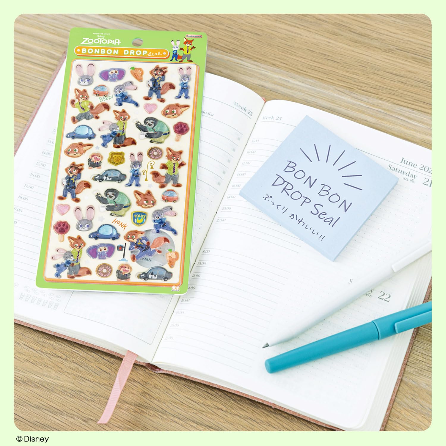 Amazon | サンスター文具 ディズニー シール ボンボンドロップシール