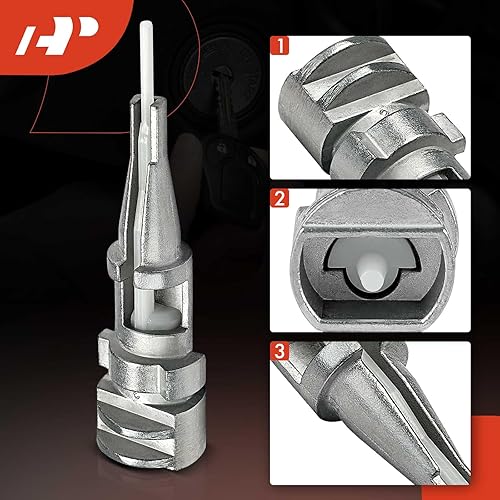 Miniatura 6 de A-Premium Pasador de actuador del interruptor de encendido compatible con Dodge Charger 2006-2007, Magnum 2005-2007 y Chrysler 300 2005-2007,