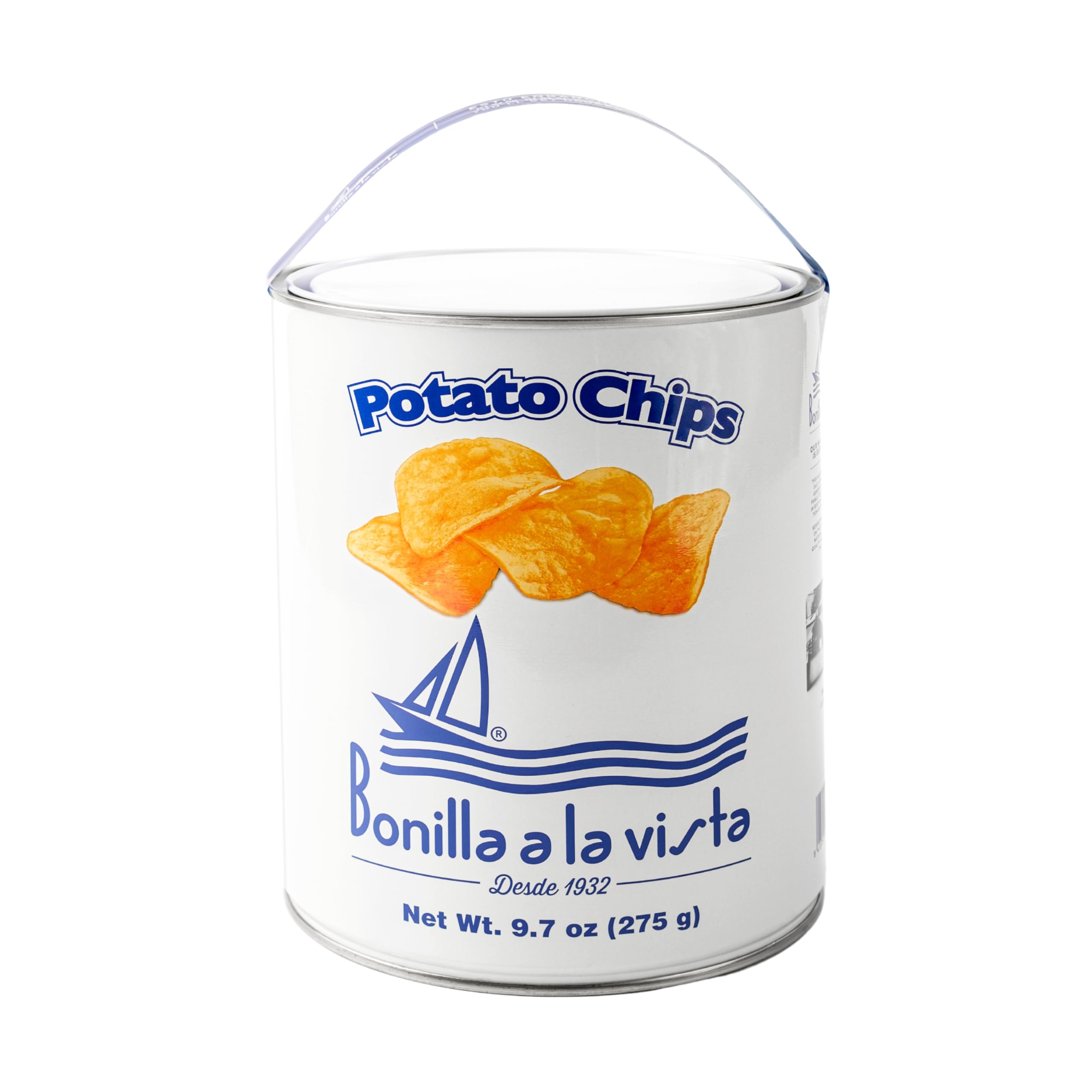 Bonilla a la Vista Potato Chips - 275g Tin