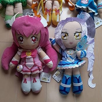 Amazon.co.jp: 歴代プリキュア スーパーDXぬいぐるみ 5体セット