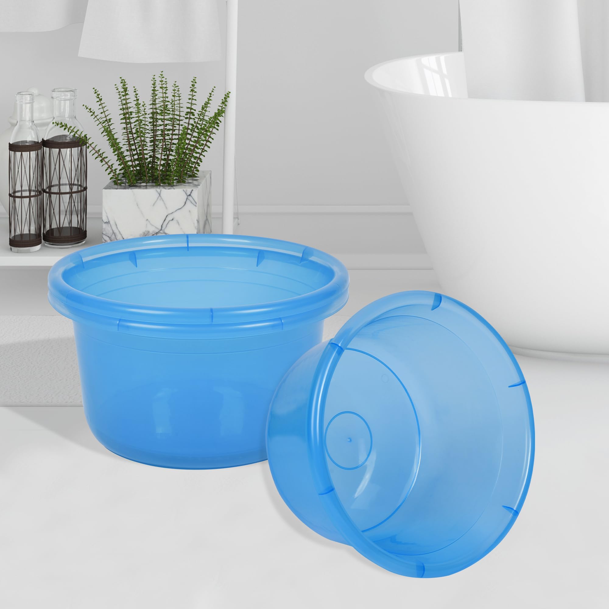 Durable Plastic Bath Tub - 40L, Unbreakable! -26 Durable Plastic Bath Tub - 40L, Unbreakable! -26