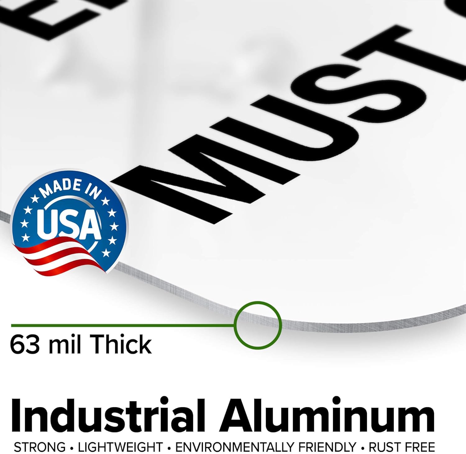 Restricted Area Persons Not Assigned To This Area Must Obtain Permission Before Entering Sign, 12x18 Inches, Rust Free .063 Aluminum, Fade Resistant, Made in USA by My Sign Center