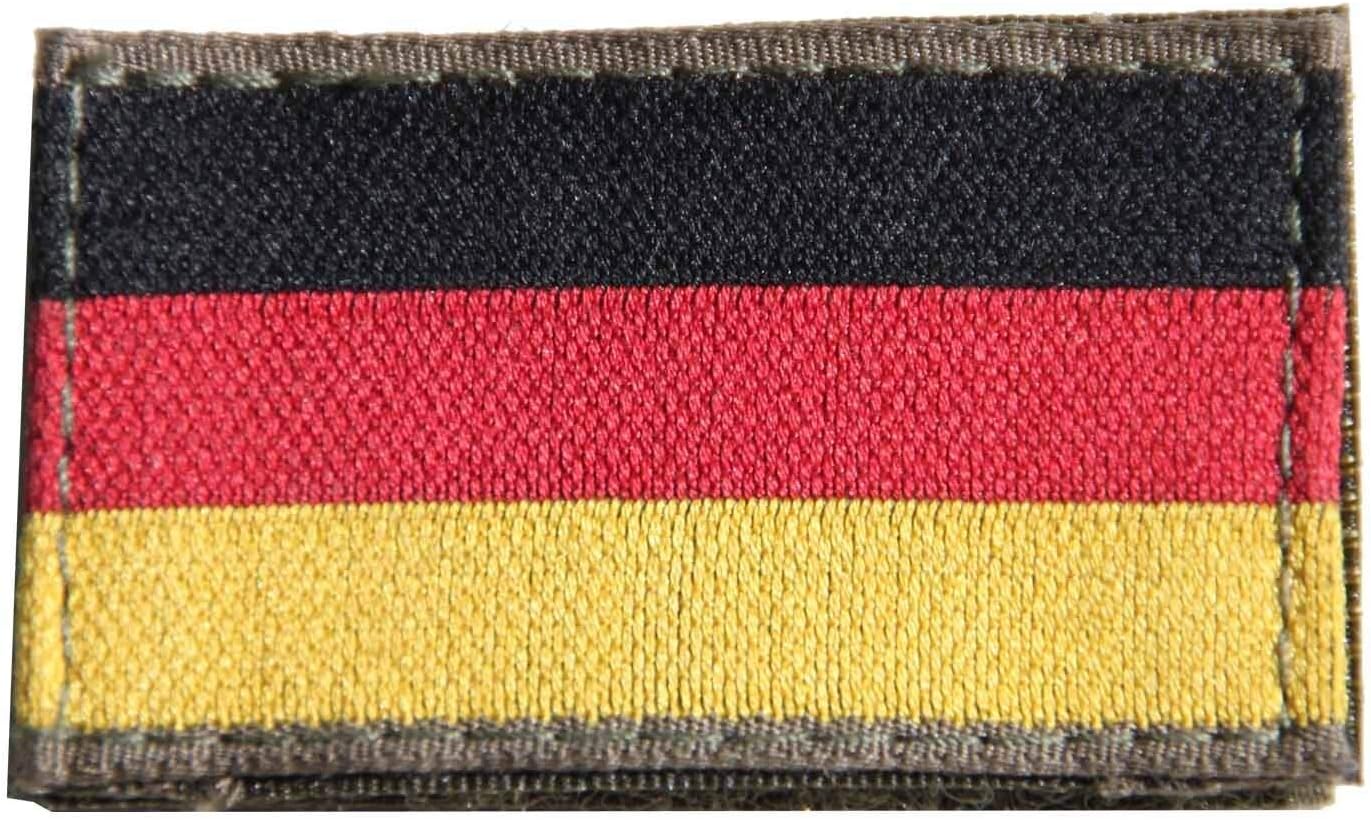 Patch National Badge German Army Germany Flag Small Germany Black Red Gold