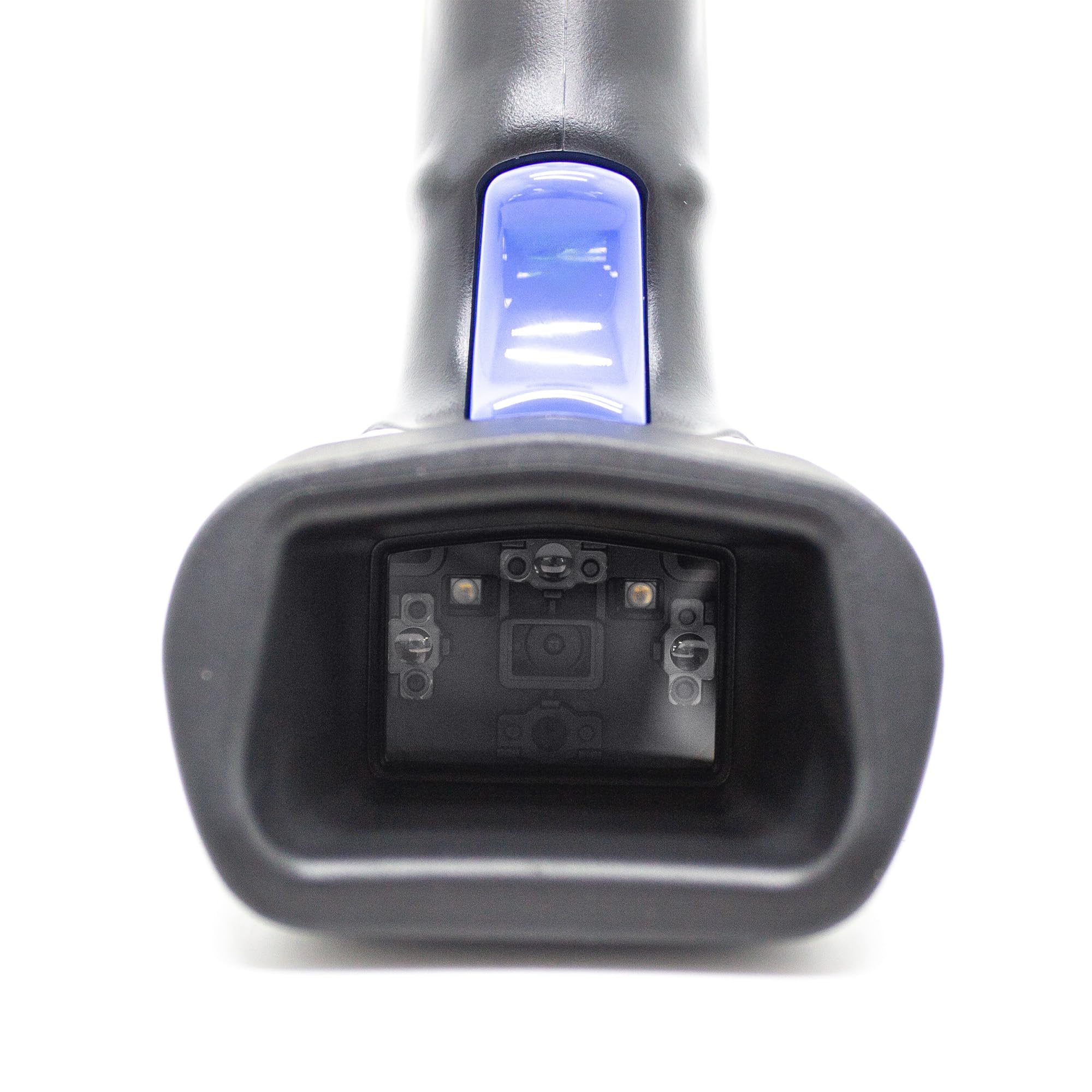SIMPLETEK Czytnik kodów kreskowych USB 1D/2D z podstawką — kompletny zestaw zawiera kabel USB i uchwyt