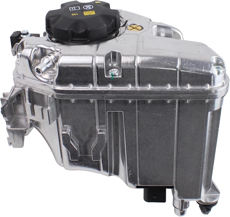 Aluminum Coolant Reservoir Tank with Cap for BMW | for BMW 530e 530i 540i 640i 740e 740i 745e 840i xDrive Gran Coupe Turismo