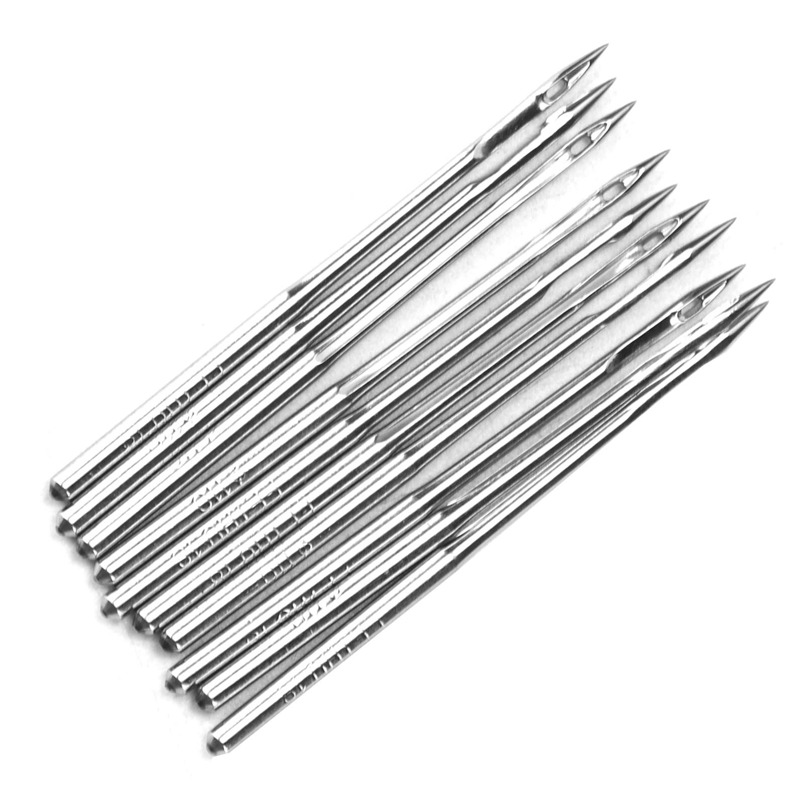 500 aghi per macchina da cucire, metallo durevole di alta qualità per cucire vari tessuti (No. 18 (50 pack))