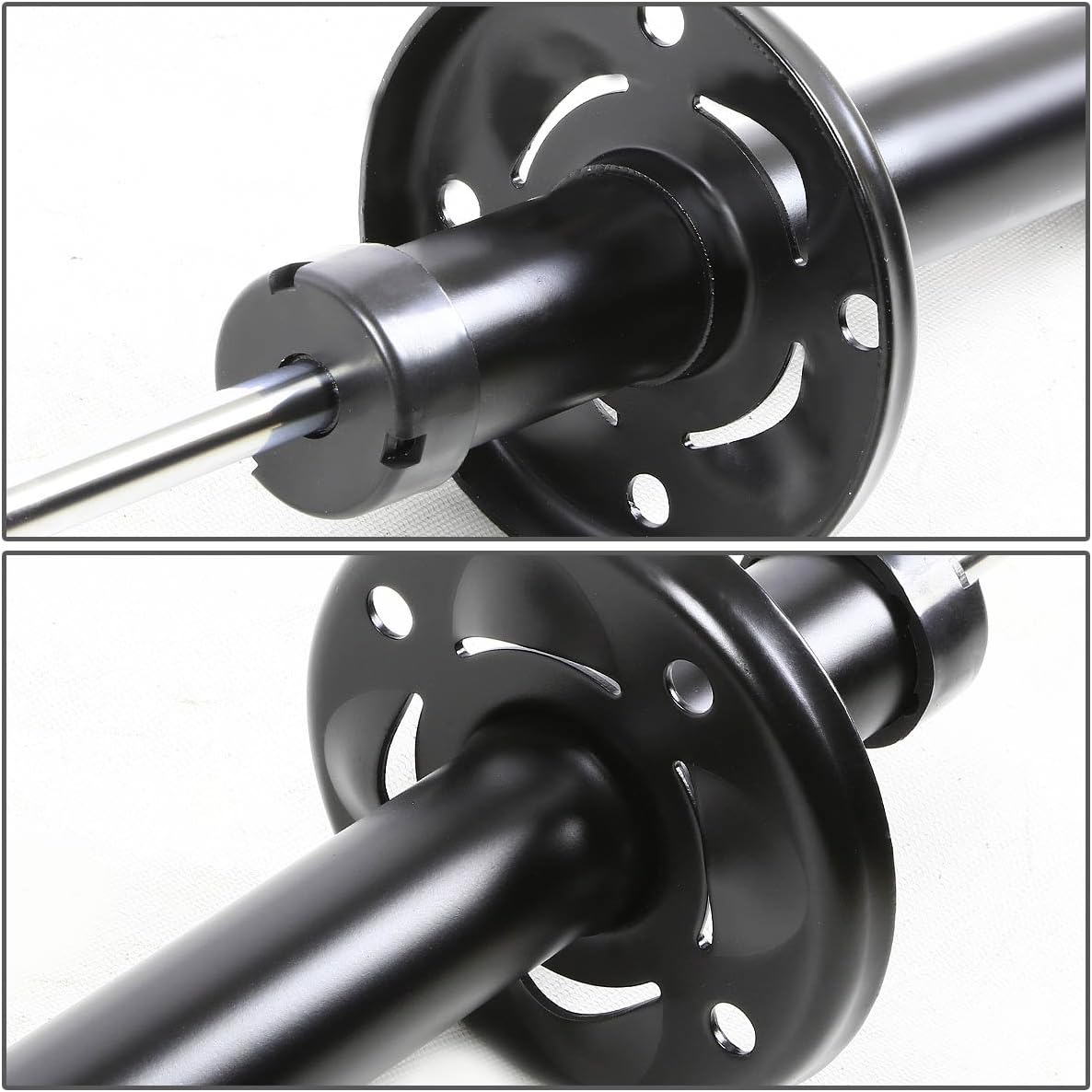 Auto Dynasty Compatible with Volkswagen Golf/Jetta A3 Front+Rear 4pcs Shock Absorbers (Black)