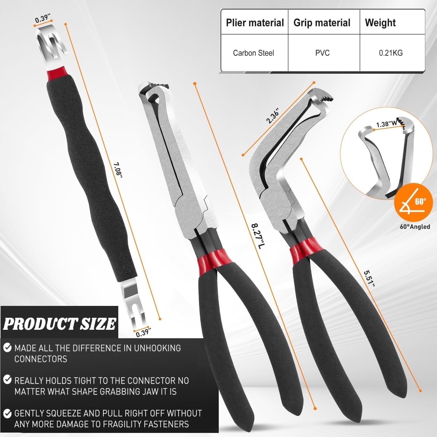 Lot De 3 Pinces De Déconnexion électrique Efficaces, Légères