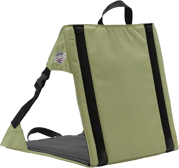 Crazy Creek Casual Line Chairs for Camping, Backpacking & More, High Density Foam Cushion, 250 LBS Weight Capacity, Adju