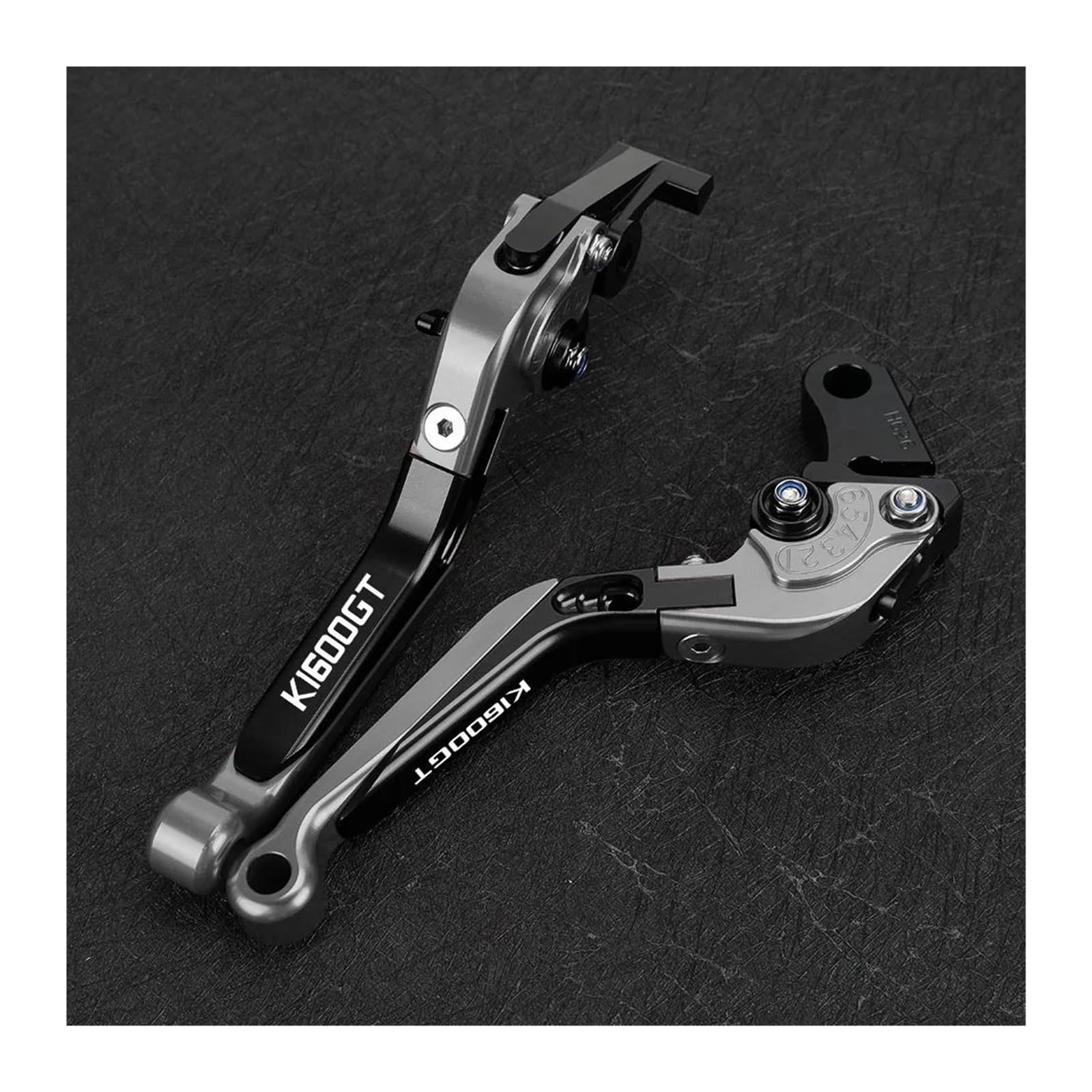 Embrayage moto Pour B&MW K1600GT K 1600 GT 2014 2015 2016 Leviers De Frein Et D'embrayage Pliables Et Extensibles Et Réglables Extrémités De Poignées De Guidon Levier d'embrayage frein(Color:7)
